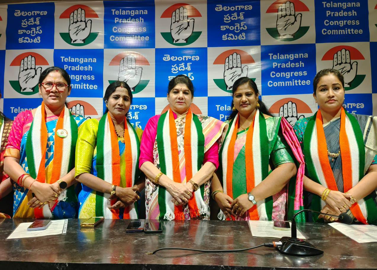 కాంగ్రెస్ రాష్ట్ర మహిళా ప్రధాన కార్యదర్శిగా నాయిని రజిత