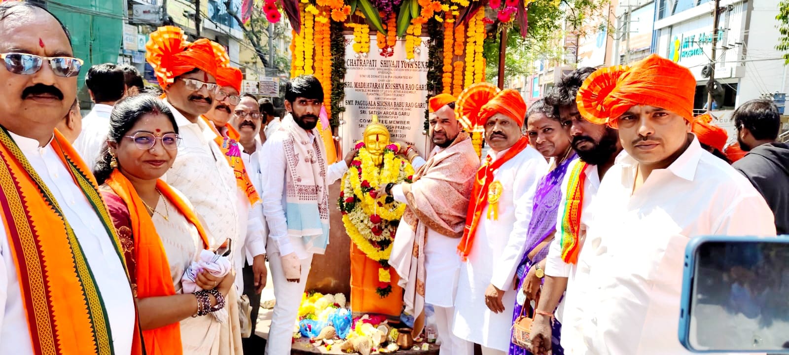 చత్రపతి శివాజీ సద్భావన యాత్రలో ముఖ్య అతిథిగా పాల్గొన్న శేరి సతీష్ రెడ్డి