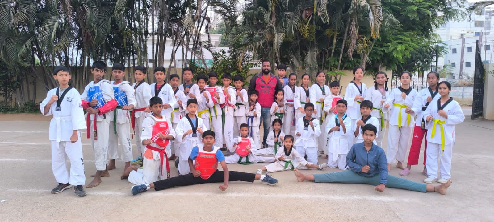 రాష్ట్రస్థాయి తైక్వాండోకు జిల్లా క్రీడాకారులు..!