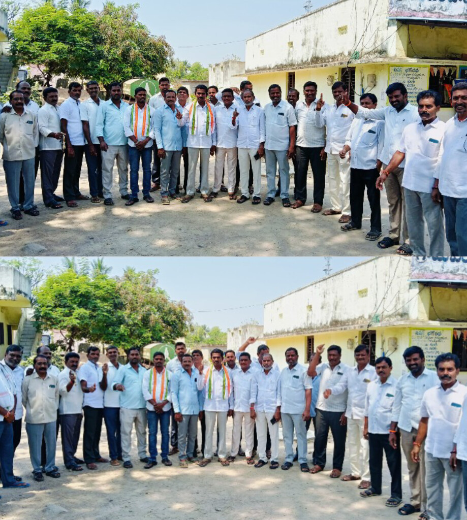 రైతుల ఆందోళన చెందవద్దు… పంటలకు రక్షణగా ఉంటాం.కాంగ్రెస్ మండల పార్టీ అధ్యక్షులు దూదిపాల బుచ్చిరెడ్డి