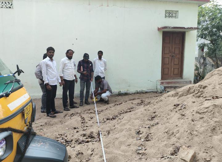 ఇందిరమ్మ మోడల్ ఇల్లు నిర్మాణానికి భూమి కేటాయింపు