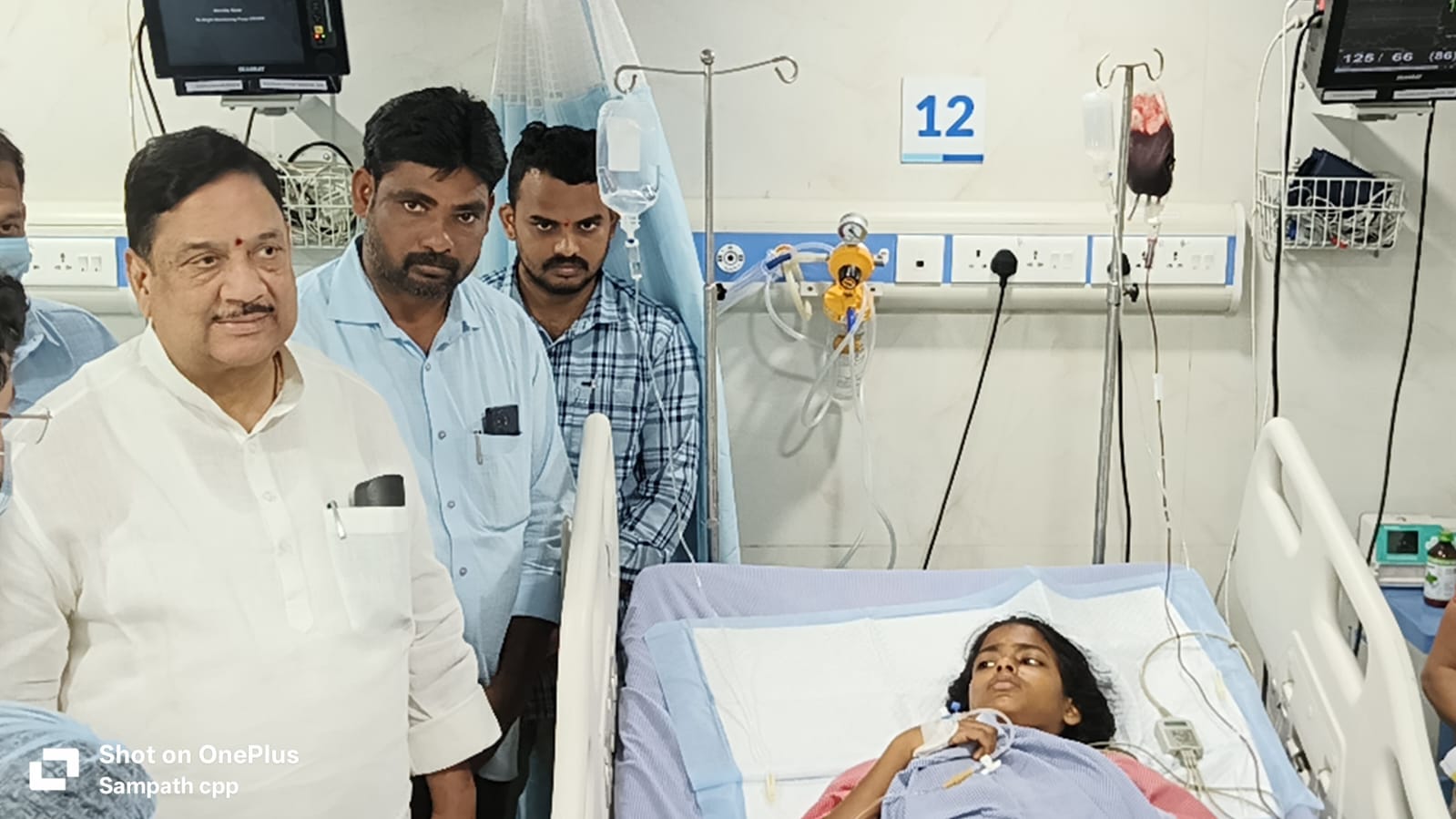 గాయపడిన యువతికి మెరుగైన వైద్యం: శ్రీ కిమిడి కళా వెంకట్రావు