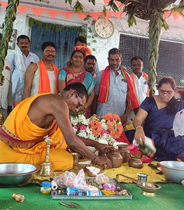 కొండపాక శివాలయంలో కన్నుల పండుగ శ్రీ సీతారామచంద్ర స్వామి కళ్యాణం