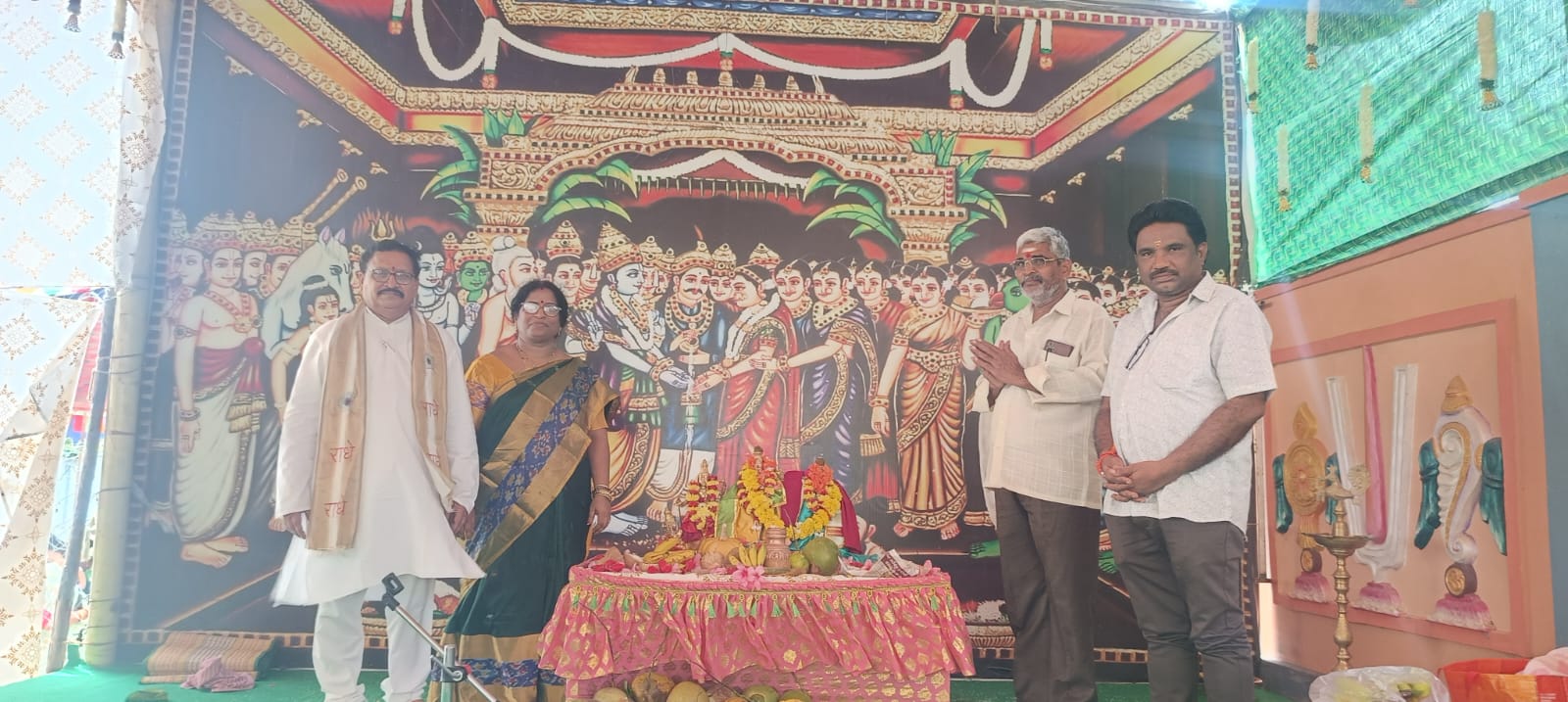 గున్నేపల్లి లో శ్రీరామ నవమి సందర్భంగా సీతారామ కళ్యాణం