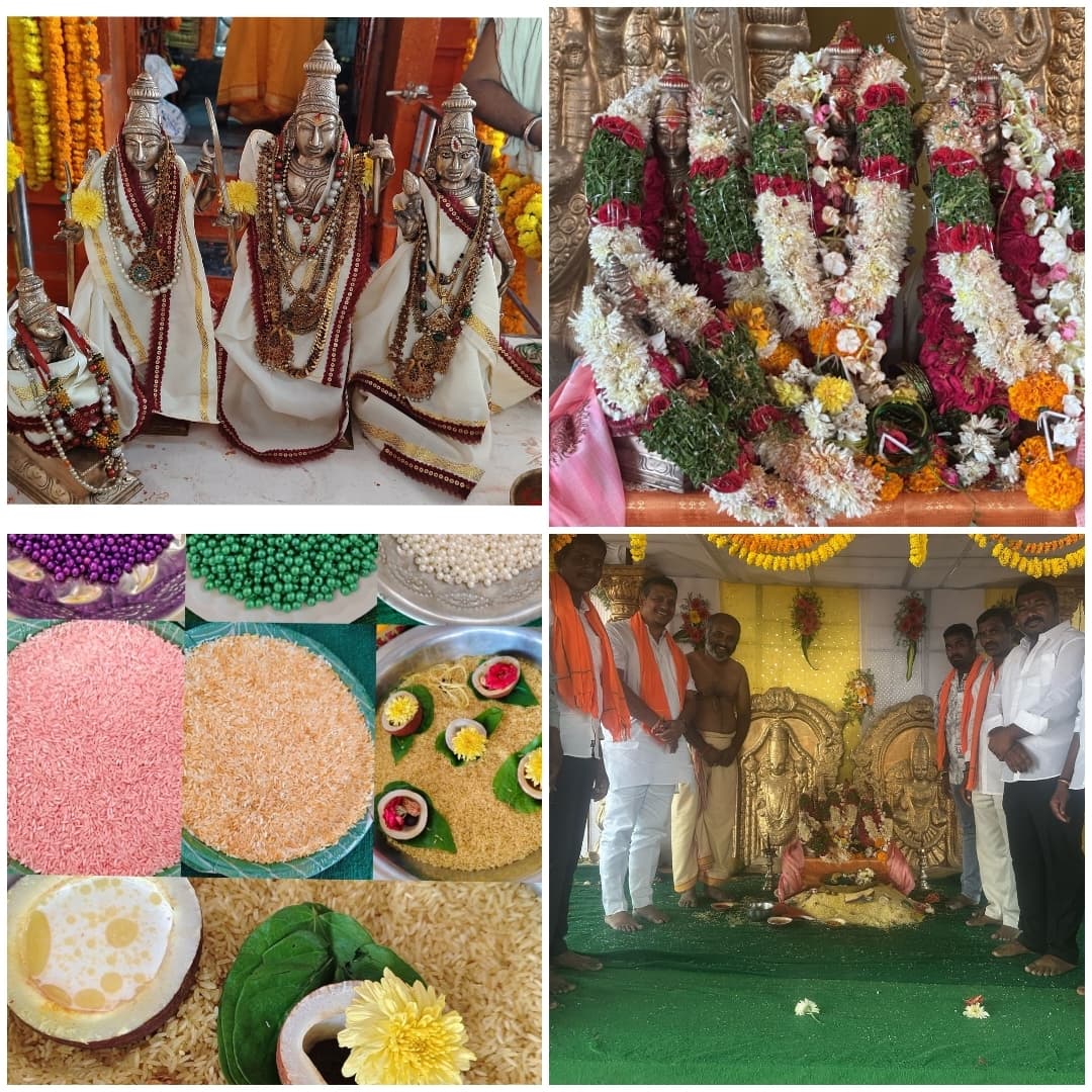 పెద్ద ఉమ్మెంతాల్ లోఅంగరంగ వైభవంగా సీతారాముల కళ్యాణం మహోత్సవం