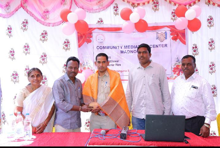 కమ్యూనిటీ మీడియేషన్ సెంటర్ ప్రారంభించిన మద్నూర్ ఎస్సై విజయ్ కొండ …..