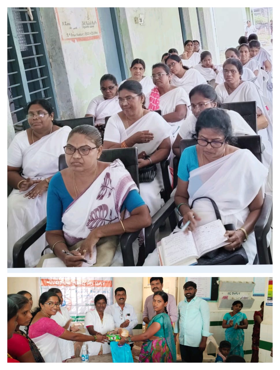 ప్రపంచం ఆరోగ్య దినోత్సవం సందర్బంగా గట్టు ప్రభుత్వ ఆసుపత్రిలో పాలు, బ్రెడ్ పంపిణీ