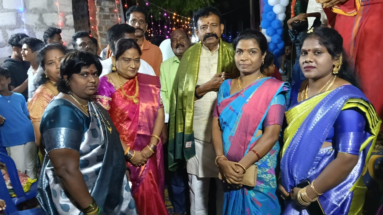 సీతా రామ కళ్యాణం లో పాల్గొన్న ఆకేపాటి