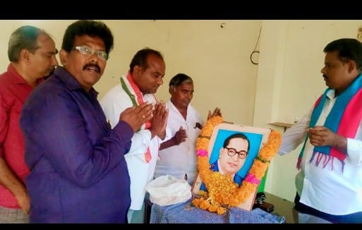 వి సీ కే పార్టీకార్యాలయం లో అంబేద్కర్ 135 వ జయంతి కార్యక్రమం జరిగింది,