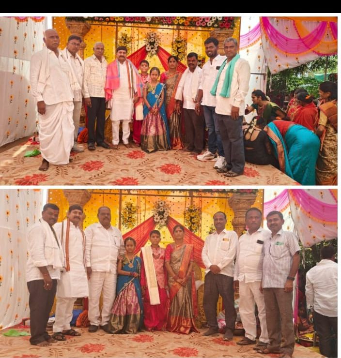 నూతన వస్త్రధారణ కార్యక్రమంలో పాల్గొన్న మాజీ జడ్పిటిసి….
