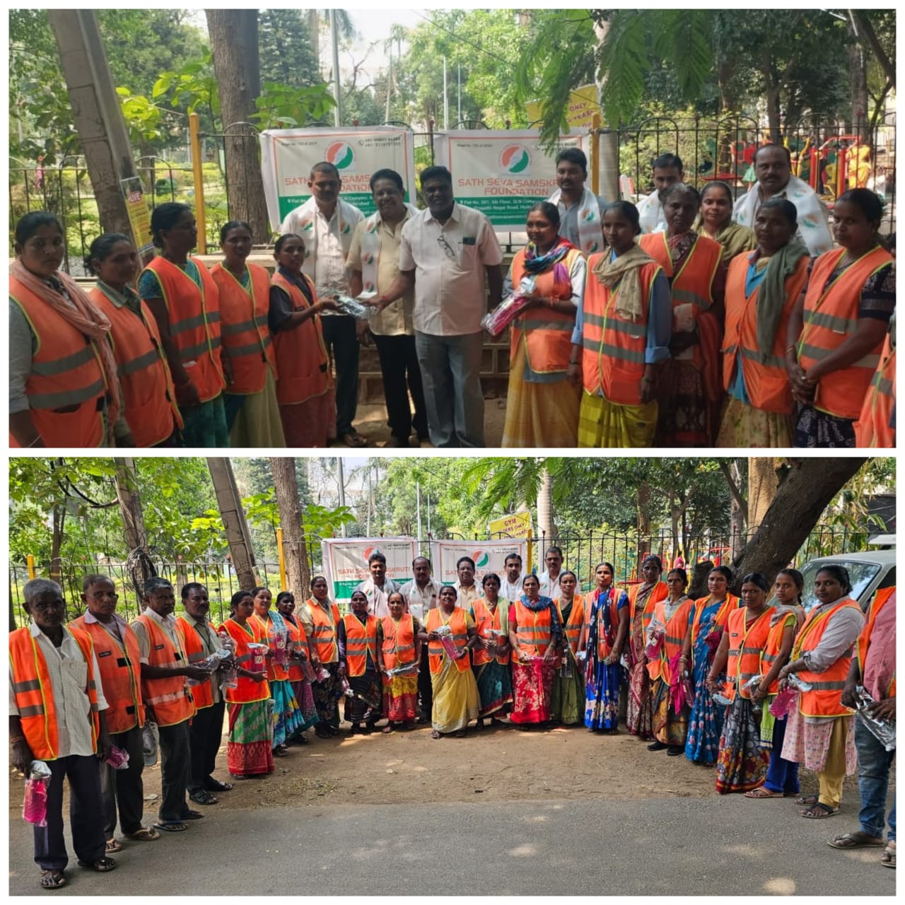 జిహెచ్ఎంసి పరిధిలో పనిచేస్తున్న పారిశుధ్య కార్మికుల సేవలు వెలకట్టలేనివి.