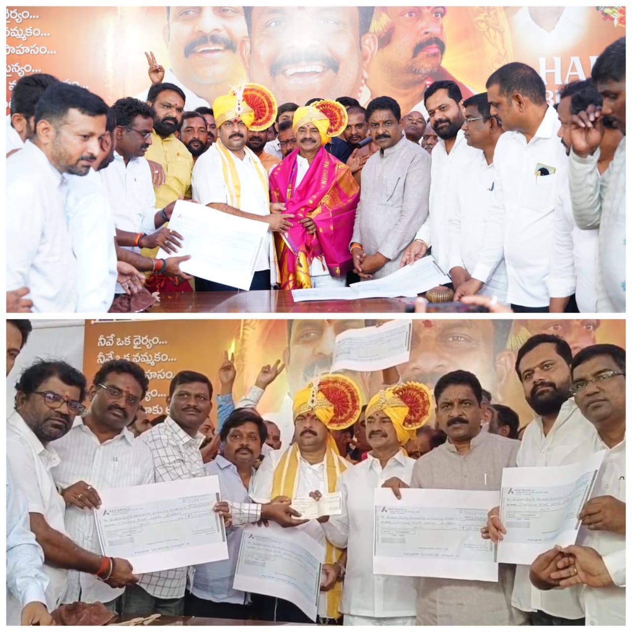 కూకట్ పల్లి జర్నలిస్టుల అండగా నిలిచిన వడ్డేపల్లి రాజేశ్వరరావు