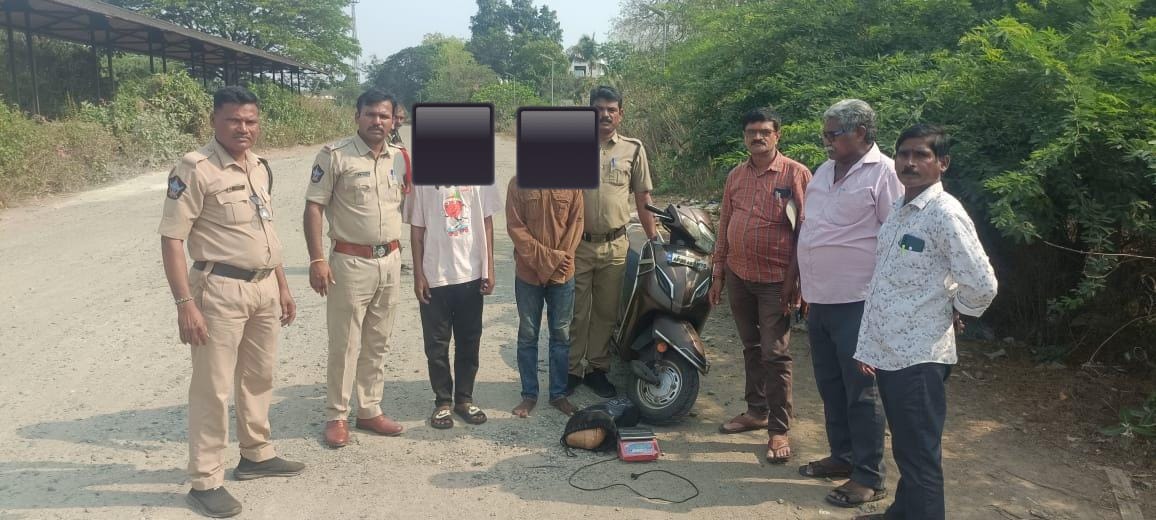 గంజాయి అక్రమంగా కలిగి ఉన్న నింది తుడు అరెస్టు