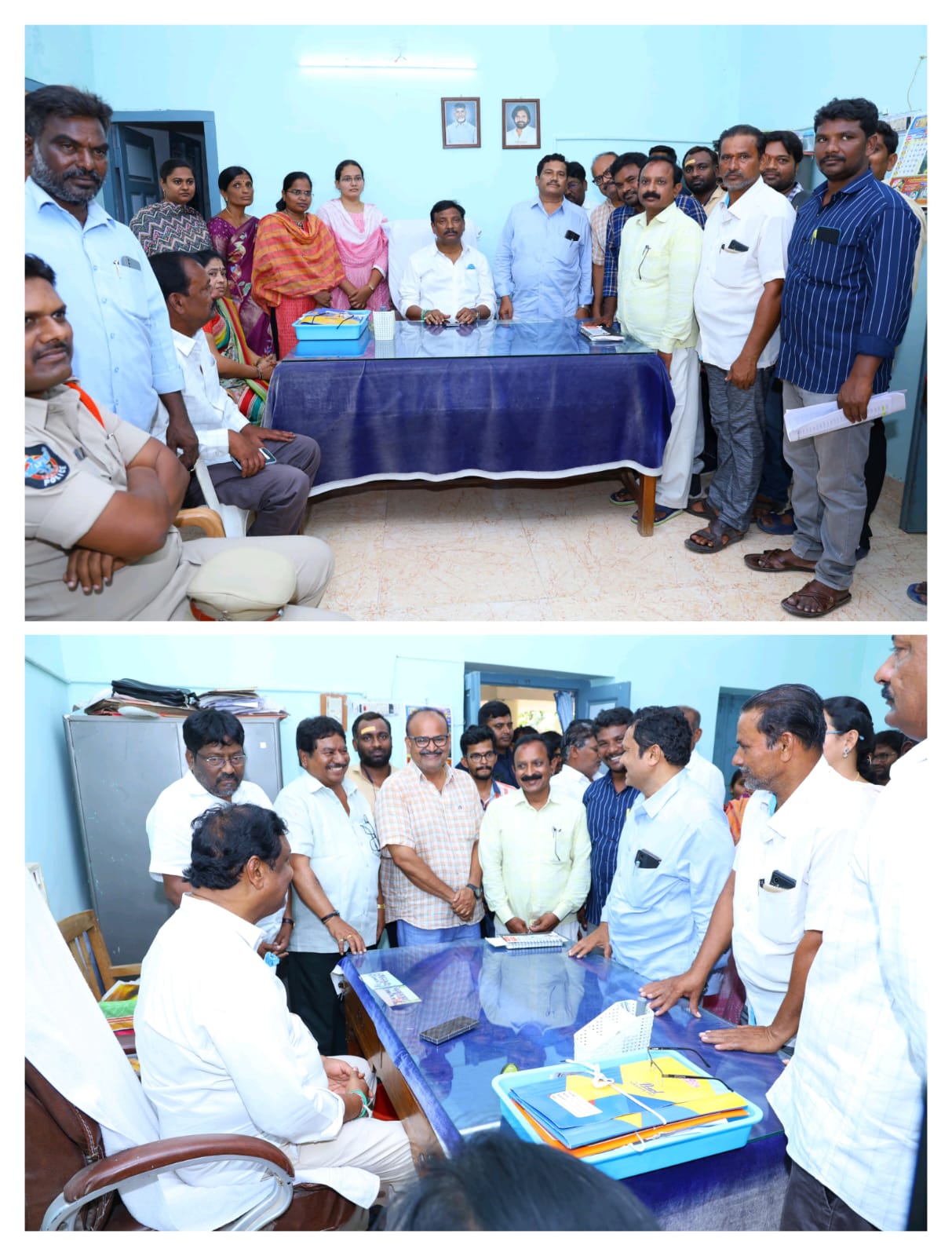 అధికారులు ప్రజాప్రతినిధులు సమన్వయం తో పనిచేస్తు అభివృద్ధి కి పాటుపడాలి ఎమ్మెల్యే కందుల నారాయణ రెడ్డి