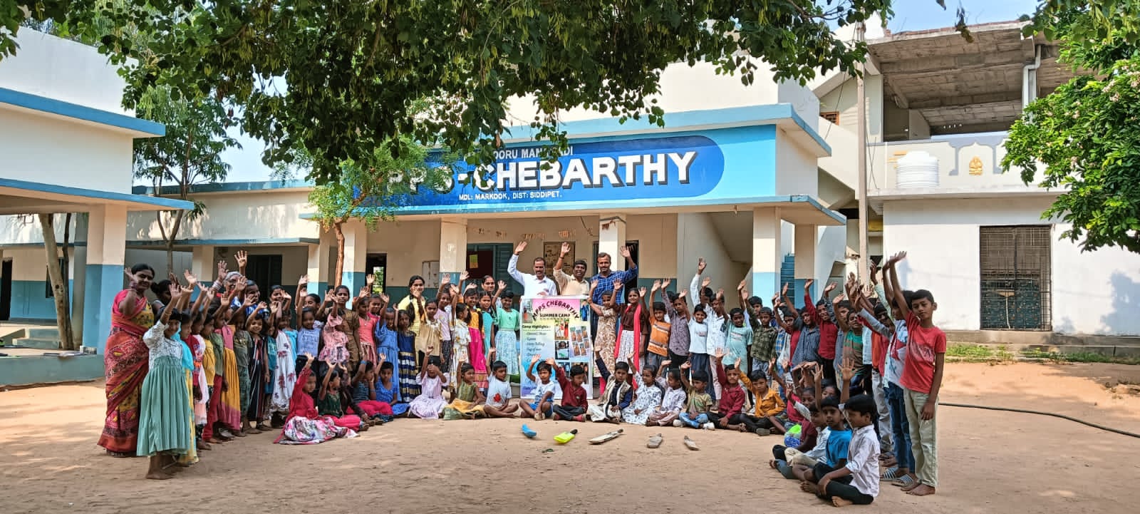 మార్కుక్ మండలం ప్రభుత్వ పాఠశాలల లో సమ్మర్ క్యాంపు లు