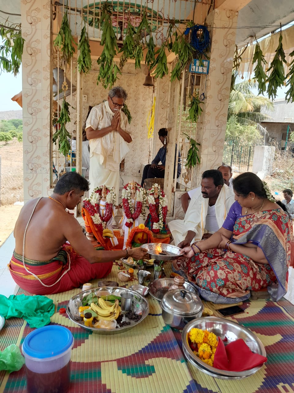 జడ్పిటిసి దంపతుల ఆధ్వర్యంలో సీతారాముల కళ్యాణ మహోత్సవం