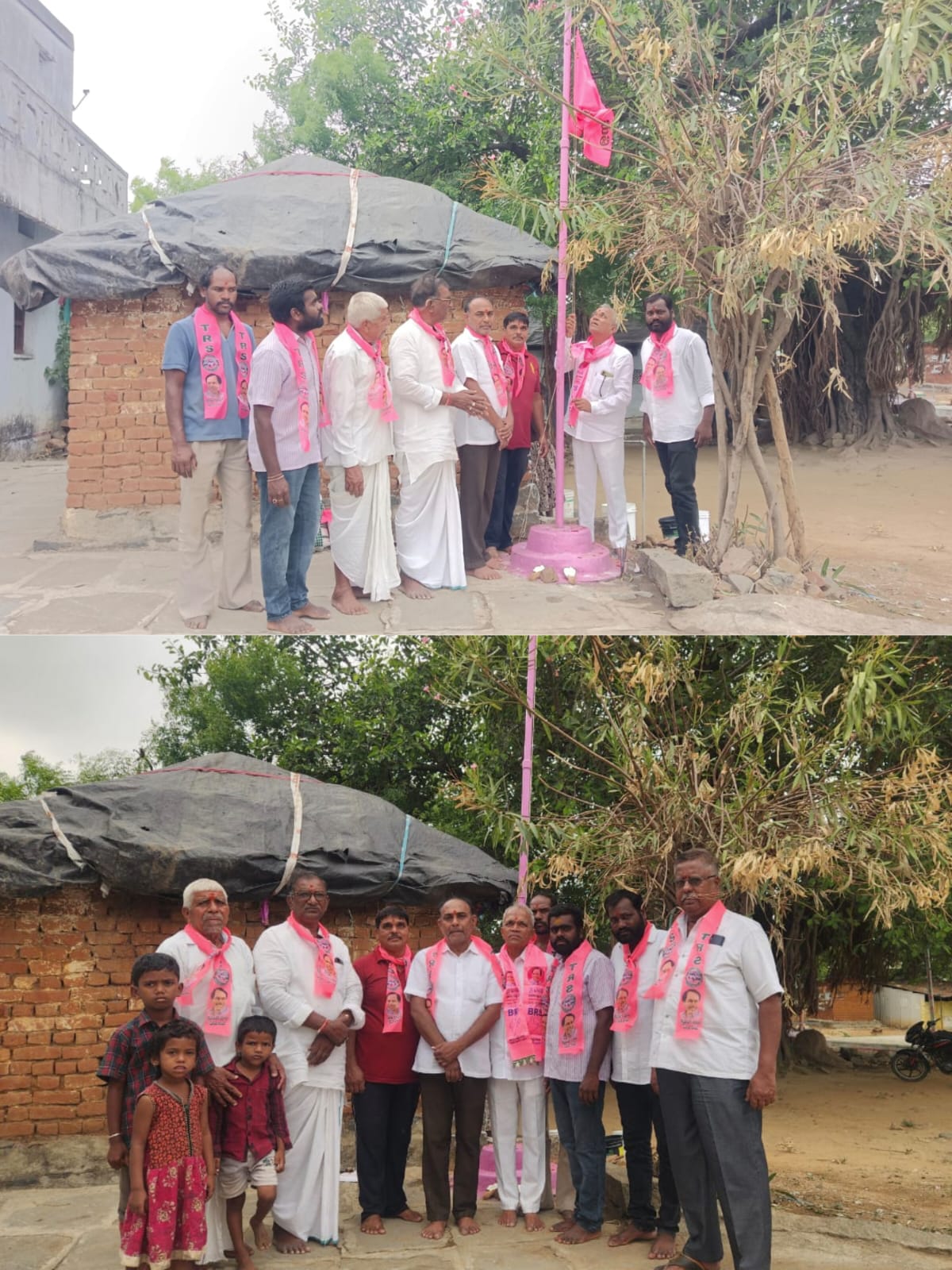 బి ఆర్ ఎస్ రజతోత్సవ సభకు బయలుదేరిన బి ఆర్ ఎస్ నాయకులు