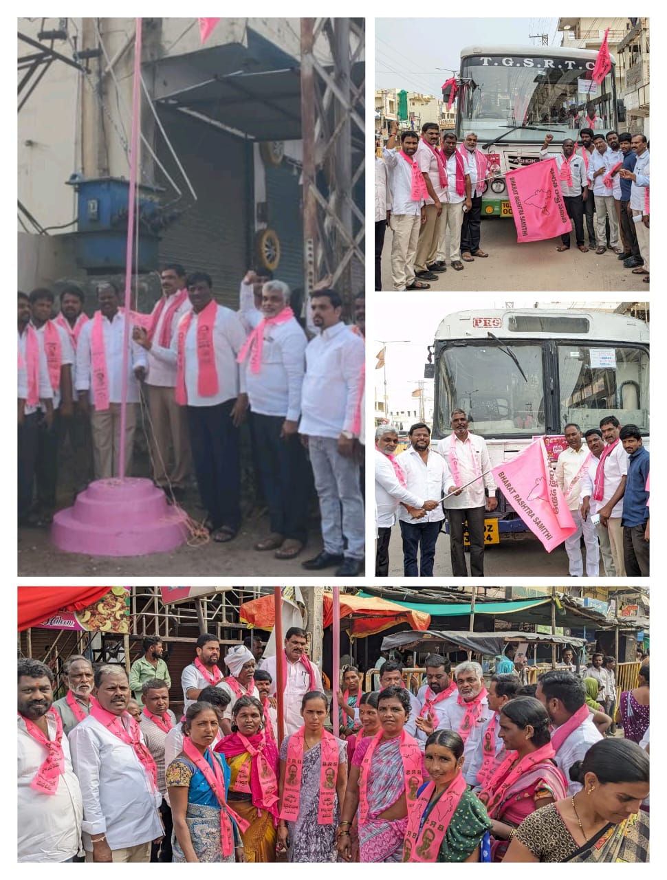 బీఆరెస్ సభకు కార్యకర్తలతో బయలుదేరిన మాజీ ఎమ్మెల్యే కొప్పుల మహేష్ రెడ్డి.