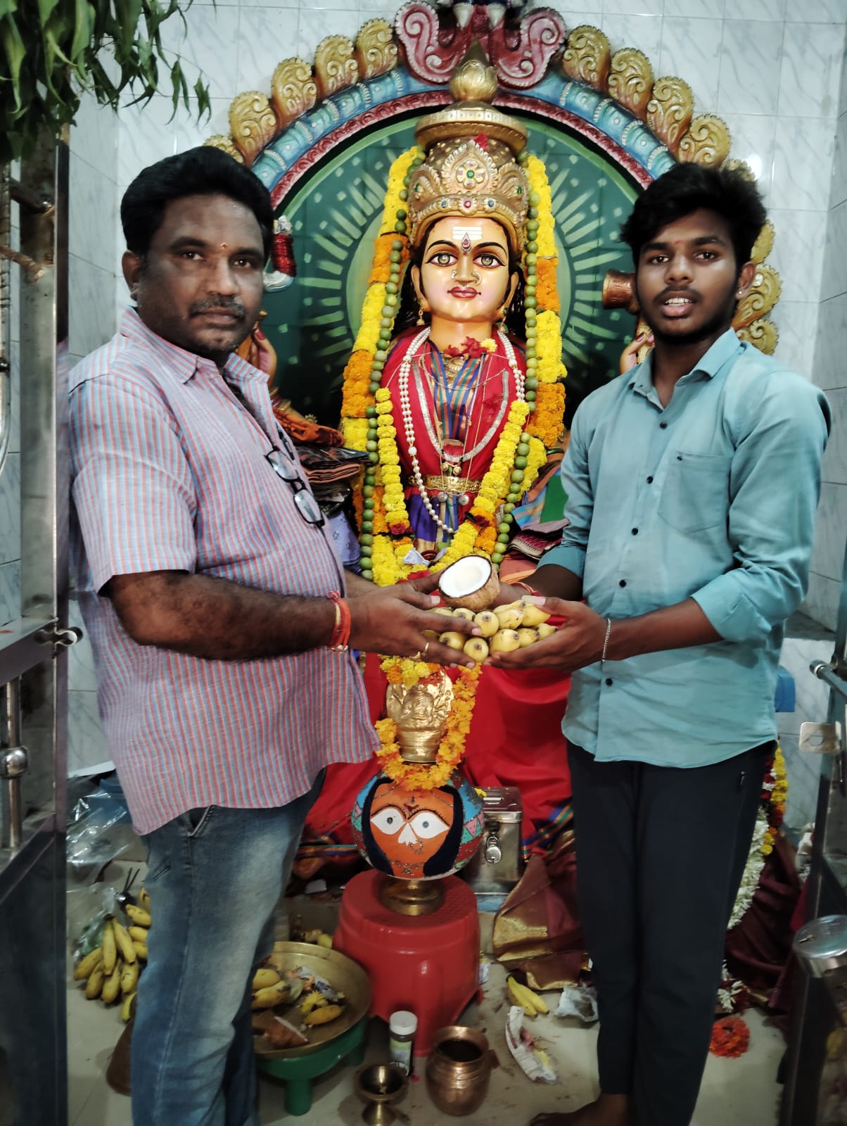 నడవ పల్లమ్మ తల్లి తీర్థ మహోత్సవాలు ప్రారంభం