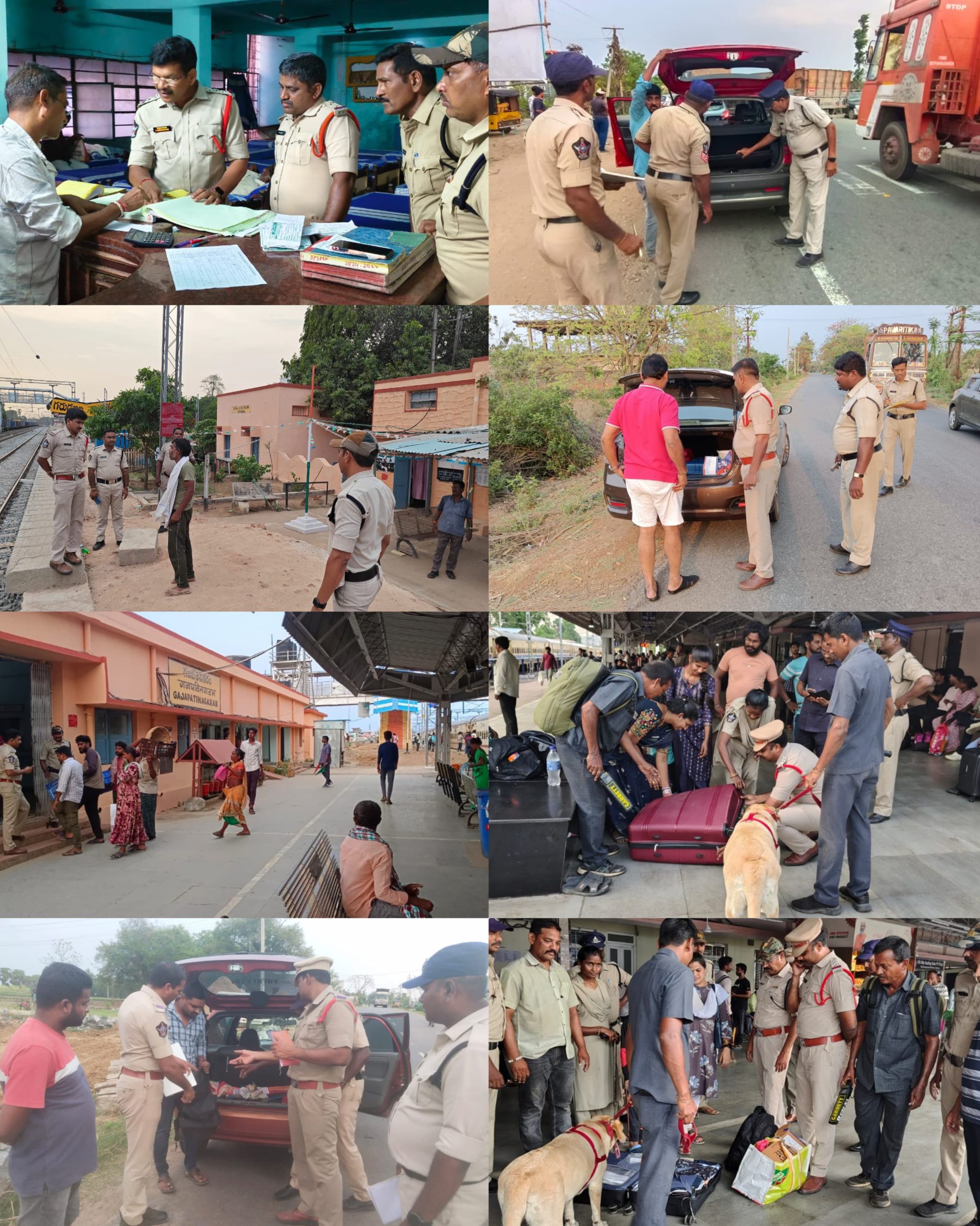 ఉగ్ర దాడుల నేపథ్యంలో జిల్లా వ్యాప్తంగా ఆకస్మిక తనిఖీలు