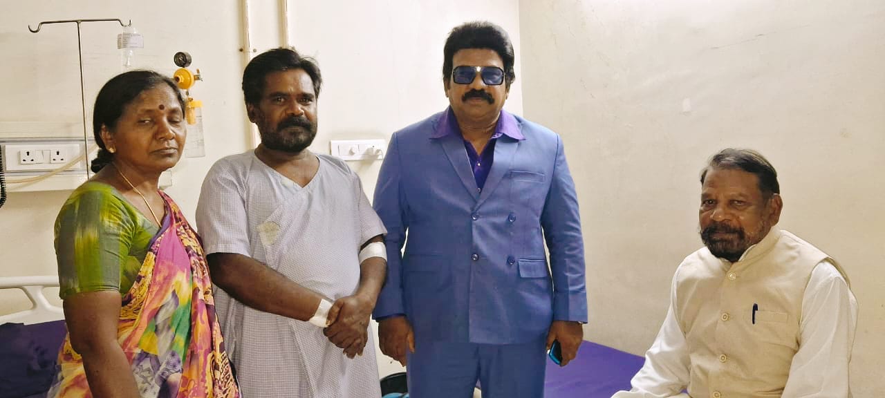 మాజీ జెడ్పిటిసి గిడ్ల పరంజ్యోతి రావును పరామర్శించిన ఆచార్య మద్దెల శివకుమార్