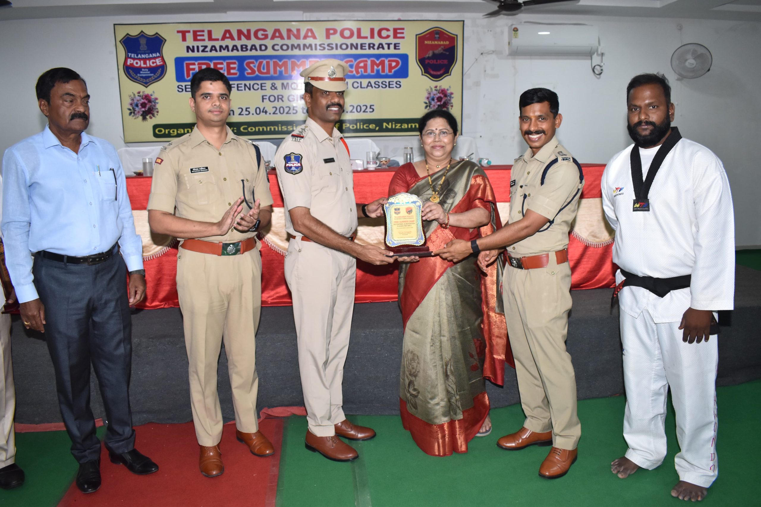 తైక్వాండో ఫ్రీ సమ్మర్ క్యాంప్ ముగింపు కార్యక్రమం..!