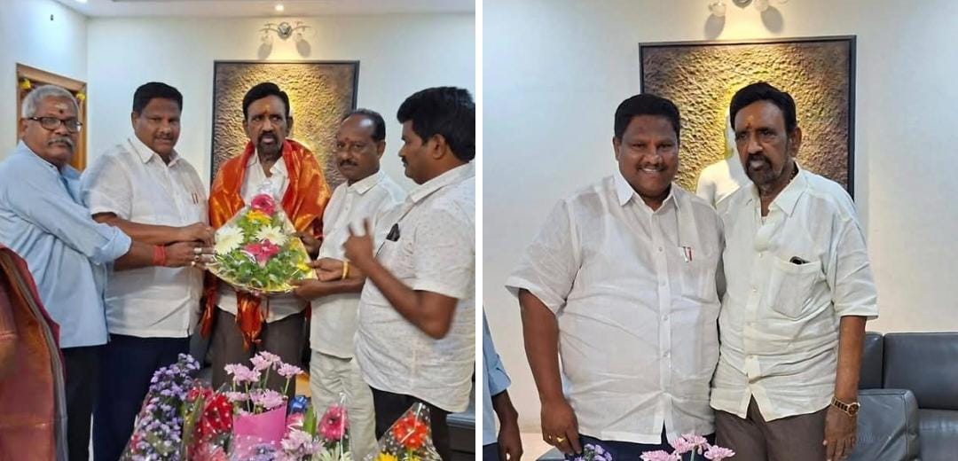 రాజ్యసభ అభ్యర్థి పాకా సత్యనారాయణను కలిసిన జిల్లా బిజెపి శ్రేణులు
