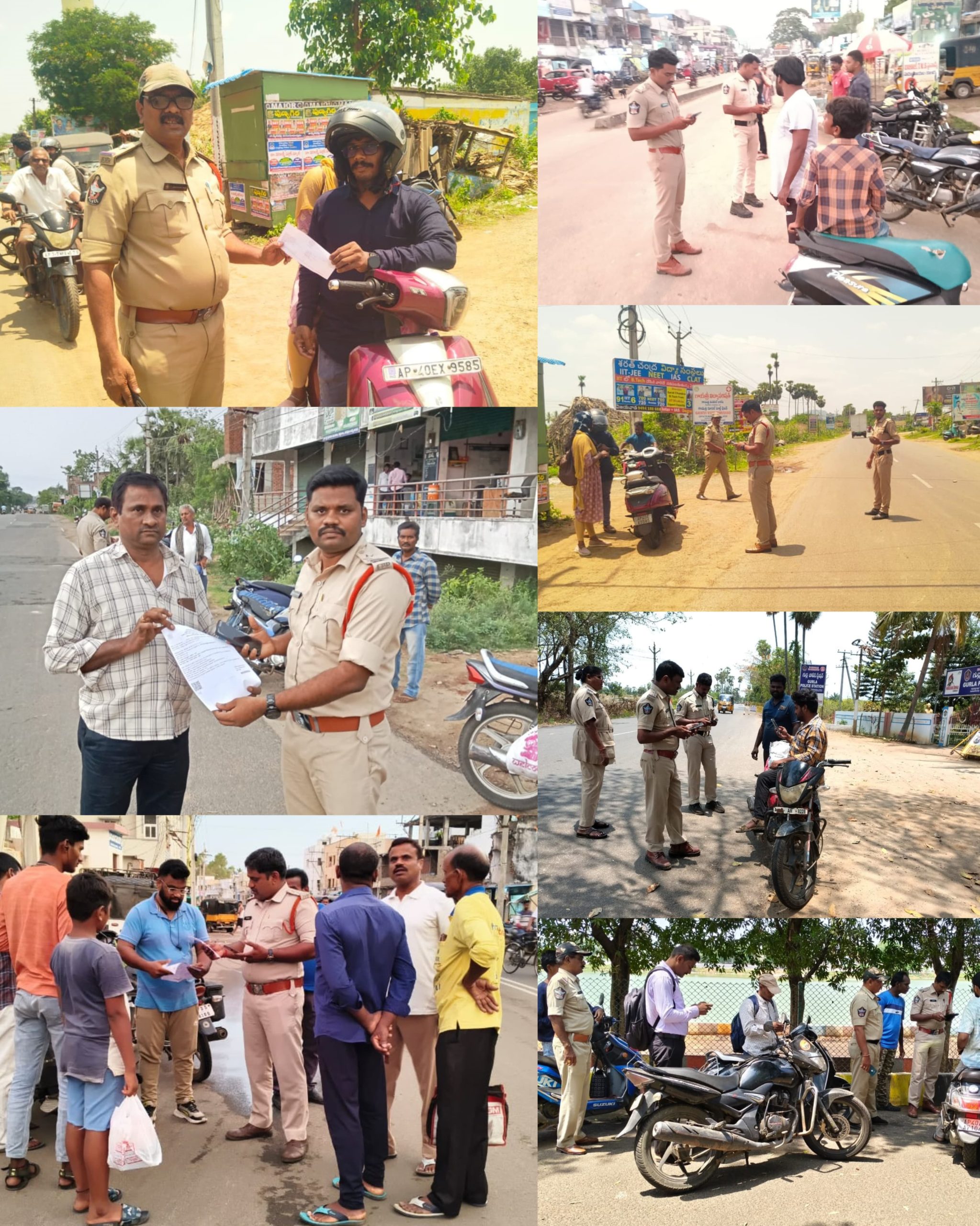 పెండింగు ఈ-చలానాలను చెల్లించే విధంగా చర్యలు చేపట్టాలి