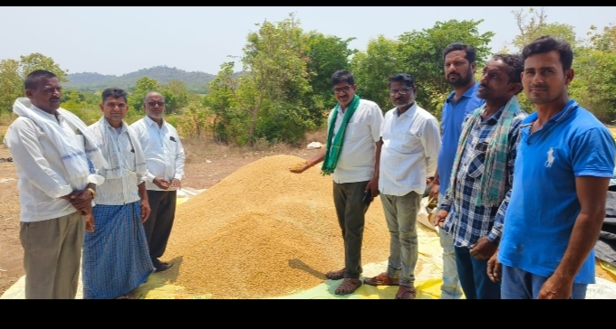 ధాన్యం కొనుగోలు వేగవంతం చేయండి. ఏఎంసి చైర్మన్ బుర్ర రాములు గౌడ్