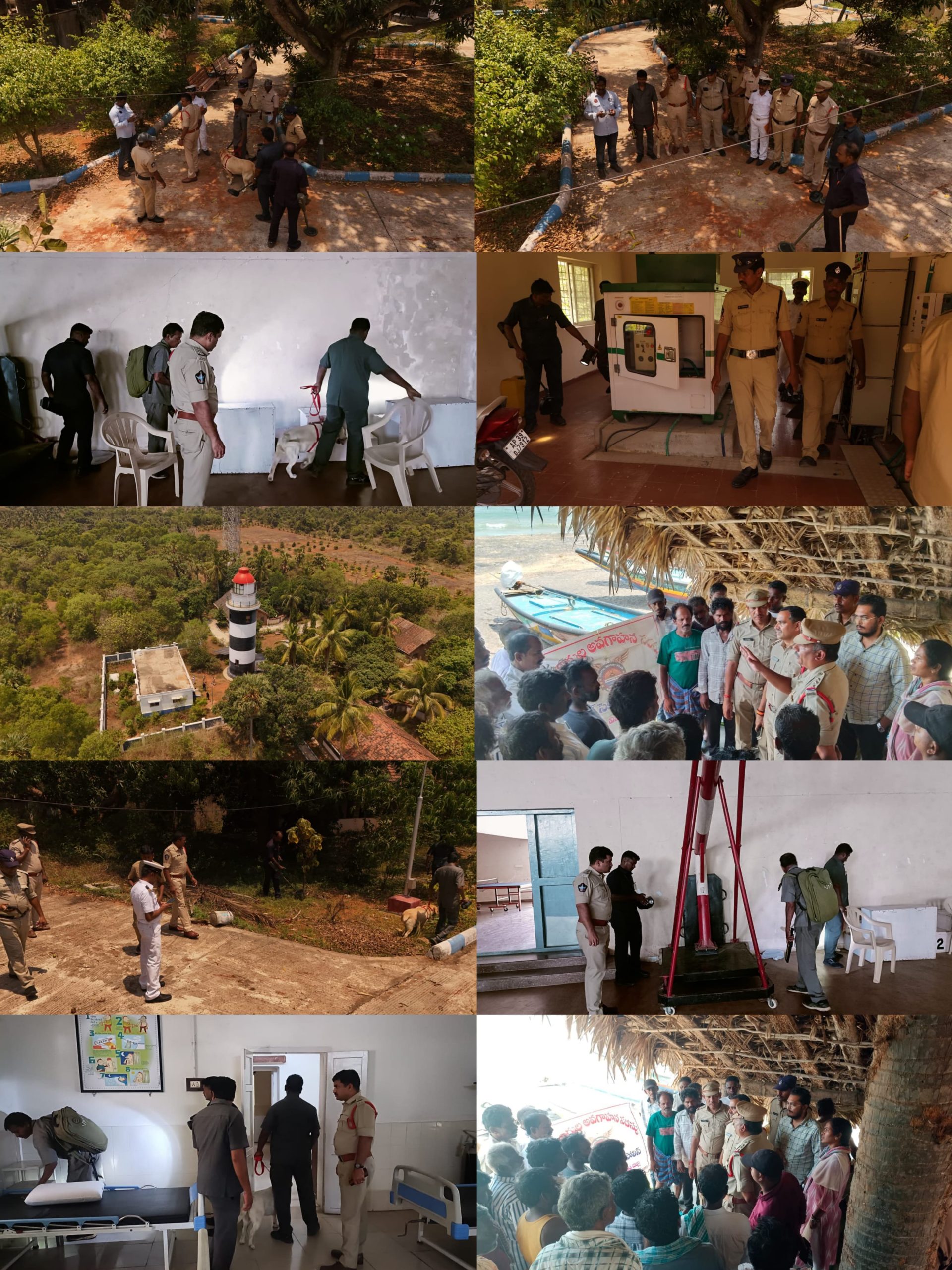 దేశ సరిహద్దులో యుద్ధ వాతావరణంతో అప్రమత్తమైన పోలీసు యంత్రాంగం