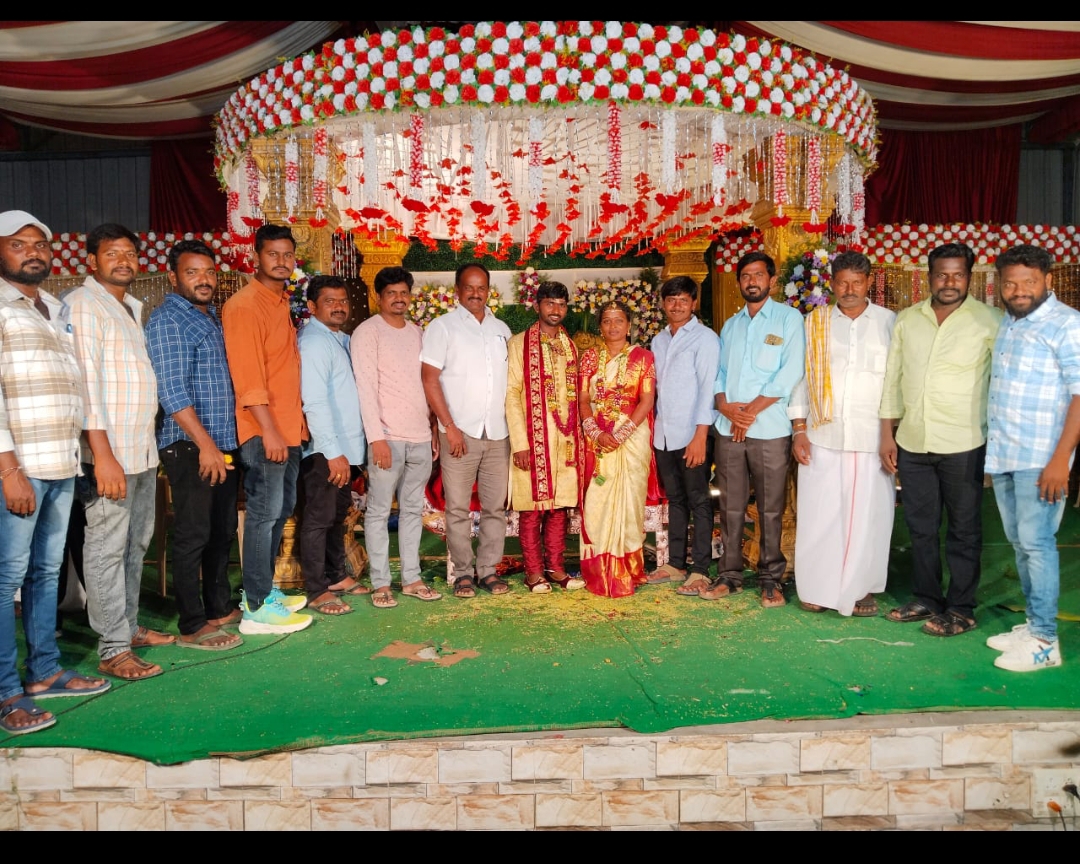 బొబ్బలి వారి వివాహ వేడుకల్లో పాల్గొన్న పలువురు పార్టీ నాయకులు