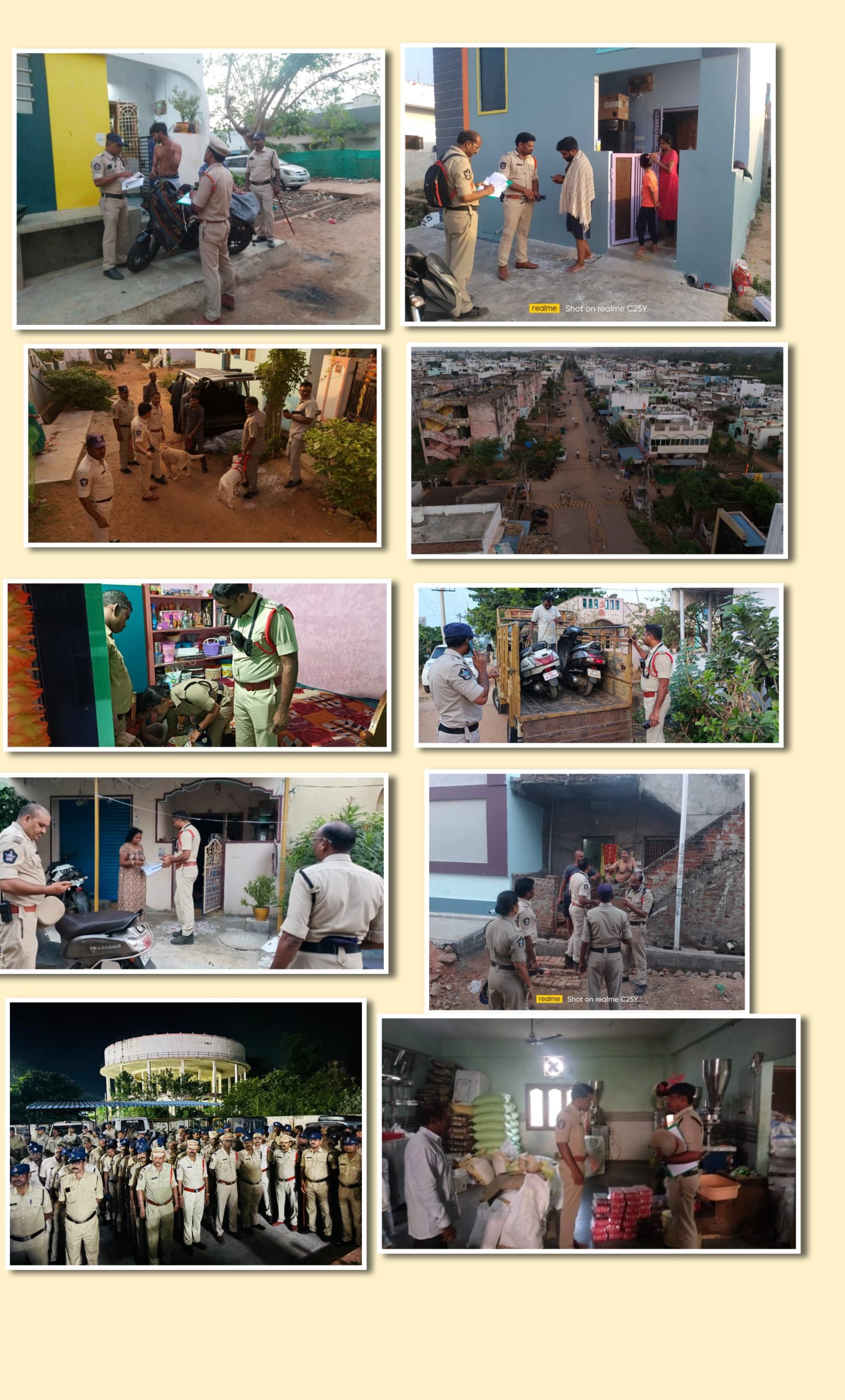 ప్రజల రక్షణ, భద్రతకే “కార్డన్ అండ్ సెర్చ్” ఆపరేషన్