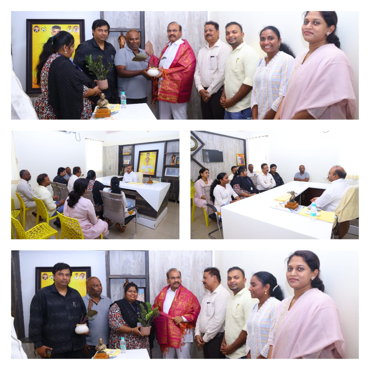 చిలకలూరిపేట 100 పడకల ఆసుపత్రికి నూతనంగా సూపర్డెంట్ డాక్టర్ శ్రీనివాసరావు