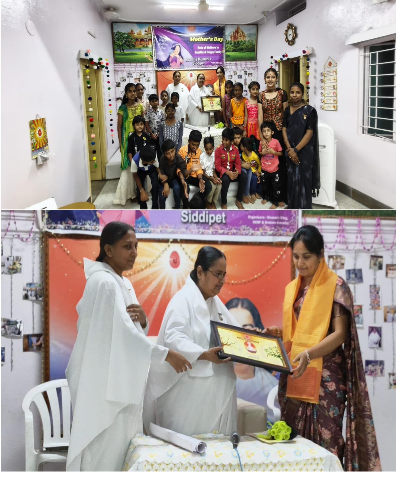 బ్రహ్మకుమారిస్ ఆధ్వర్యంలో మాతృ దినోత్సవ వేడుకలు