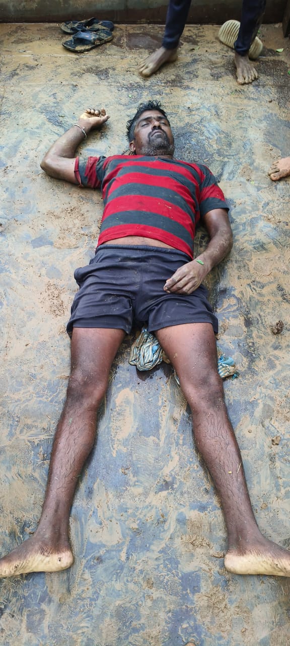 పిడుగుపాటుకు వ్యక్తి మృతి *కుంటినవలస లో విషాద ఛాయలు
