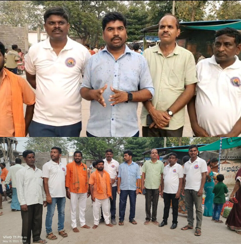 తీన్మార్ జయ్ సహాయంతో గట్ల కనపర్తి గ్రామంలో సంత ప్రారంభించారు