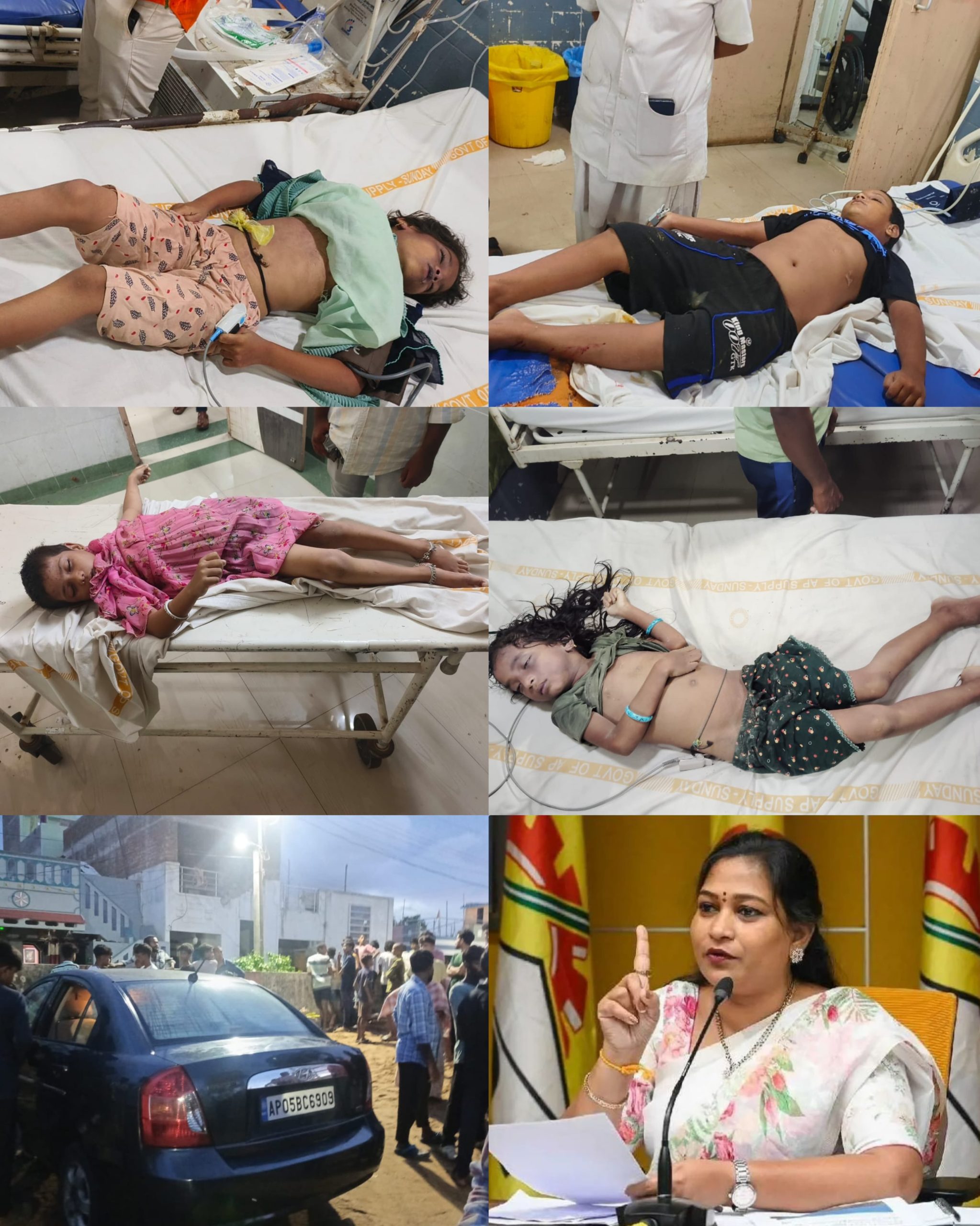 చిన్నారులు మృతి.. తల్లిదండ్రుల ఆర్తనాధాలు