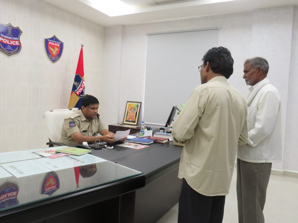 శాంతి భద్రతలు పరిరక్షిస్తూ ముందుకు సాగడమే లక్ష్యంగా జిల్లా పోలీస్ శాఖ పని చేస్తున్నాము జిల్లా డివి శ్రీనివాస రావు