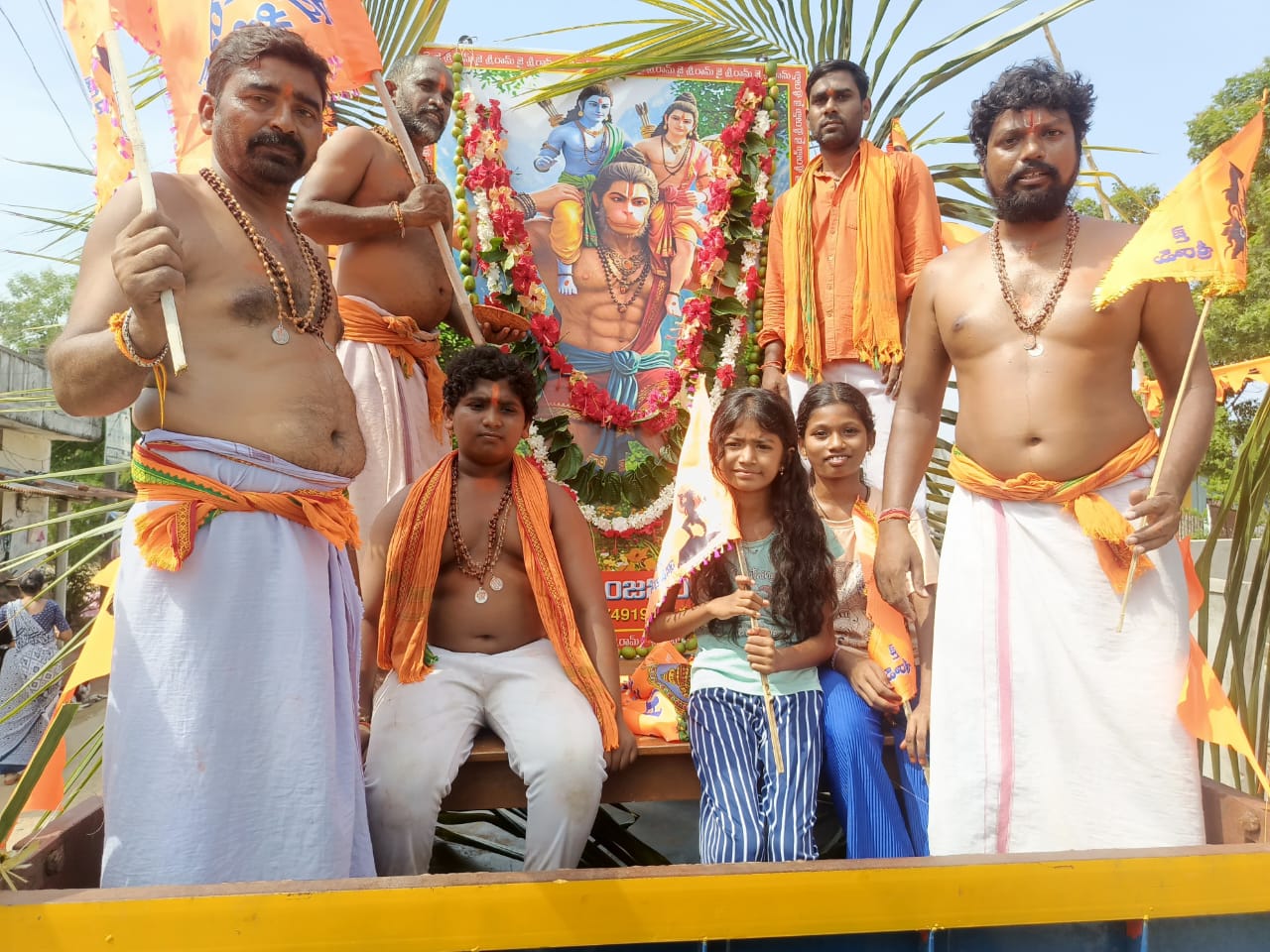 తిమ్మాపూర్ లో ఘనంగా హనుమాన్ శోభాయాత్ర..