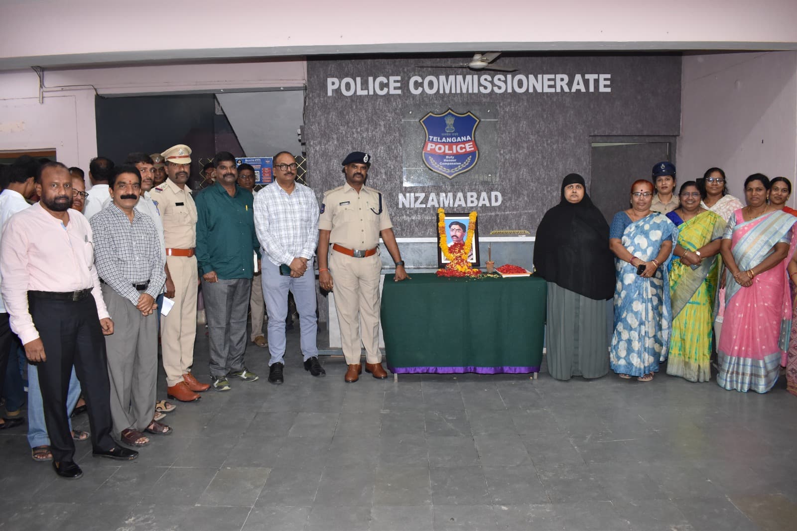 పోలీస్ శాఖ ఆద్వర్యంలో భాగ్యరెడ్డి వర్మ 137వ జయంతి వేడుకల నిర్వహణ..!