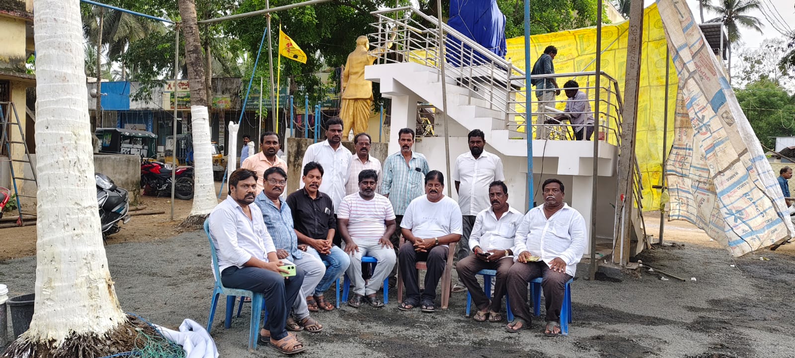అంబేద్కర్ విగ్రహ ఆవిష్కరణ కార్యక్రమం ను విజయవంతవం చెయ్యండి… నాయకులు పిలుపు,,