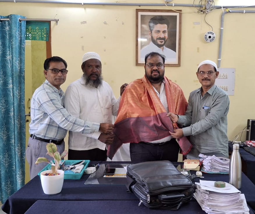 సిర్పూర్ (టీ) నూతన తహసీల్దార్ ఘన స్వాగతం సన్మానం