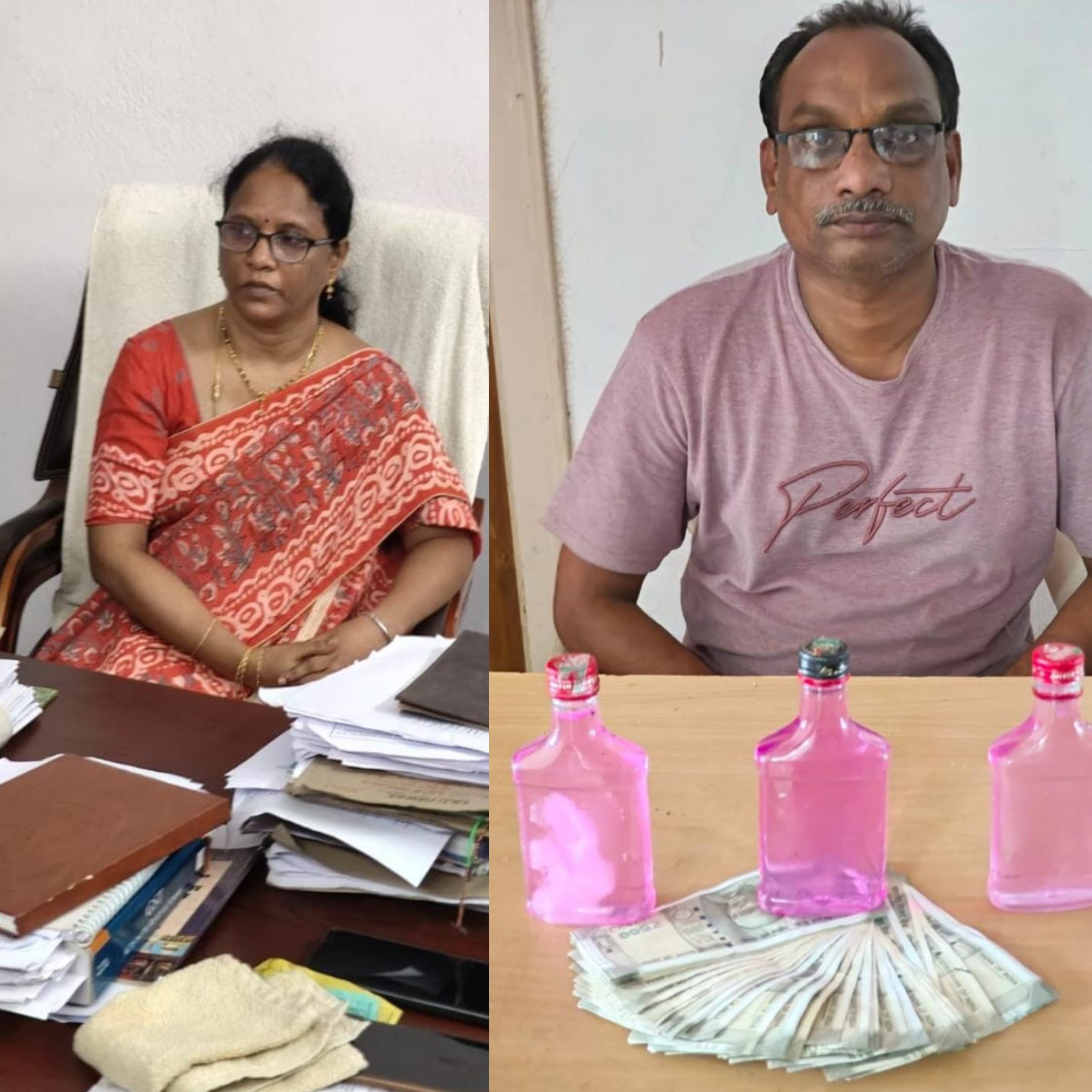 లంచం తీసుకొంటూ ఎ.సి.బి. కి చిక్కిన స్టేట్ ట్యాక్స్ ఉద్యోగి