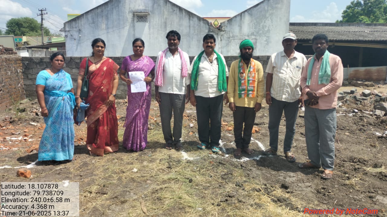ఇందిరమ్మ ఇళ్లు ప్రారంభం