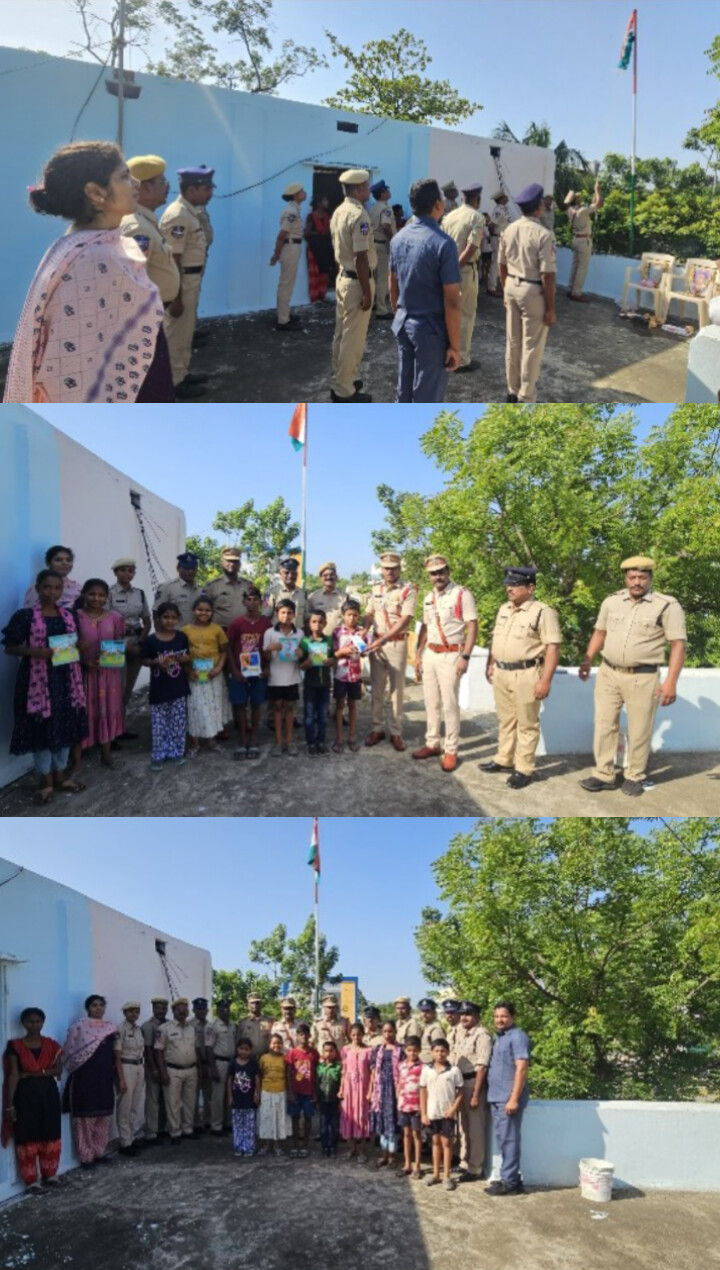 పోలీస్ స్టేషన్ పరిధిలో తెలంగాణా ఆవిర్భావ దినోత్సవ వేడుకలు