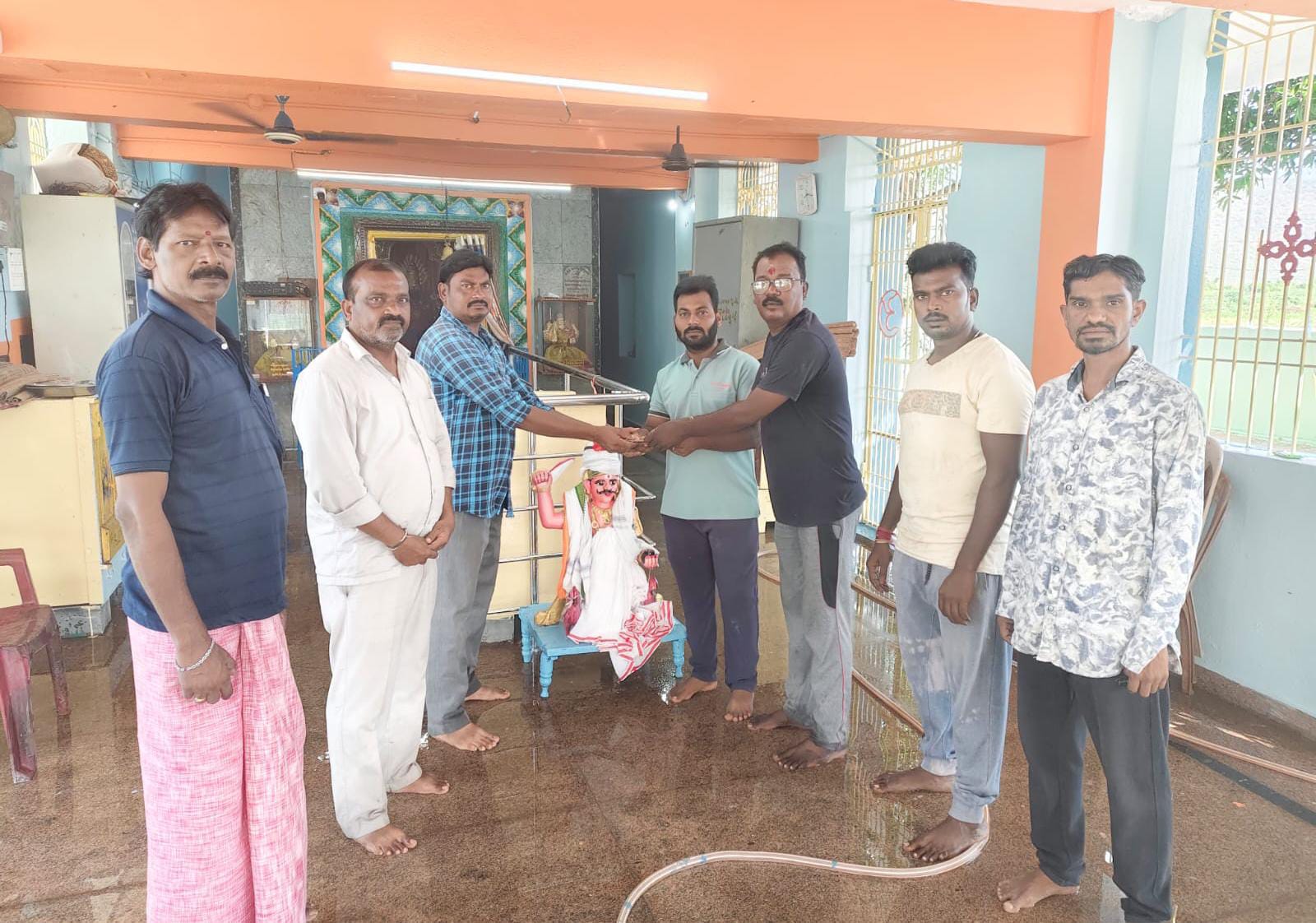 శ్రీశ్రీశ్రీ మారమ్మతల్లి ఆలయ అభివృద్ధికి 10,116/-
