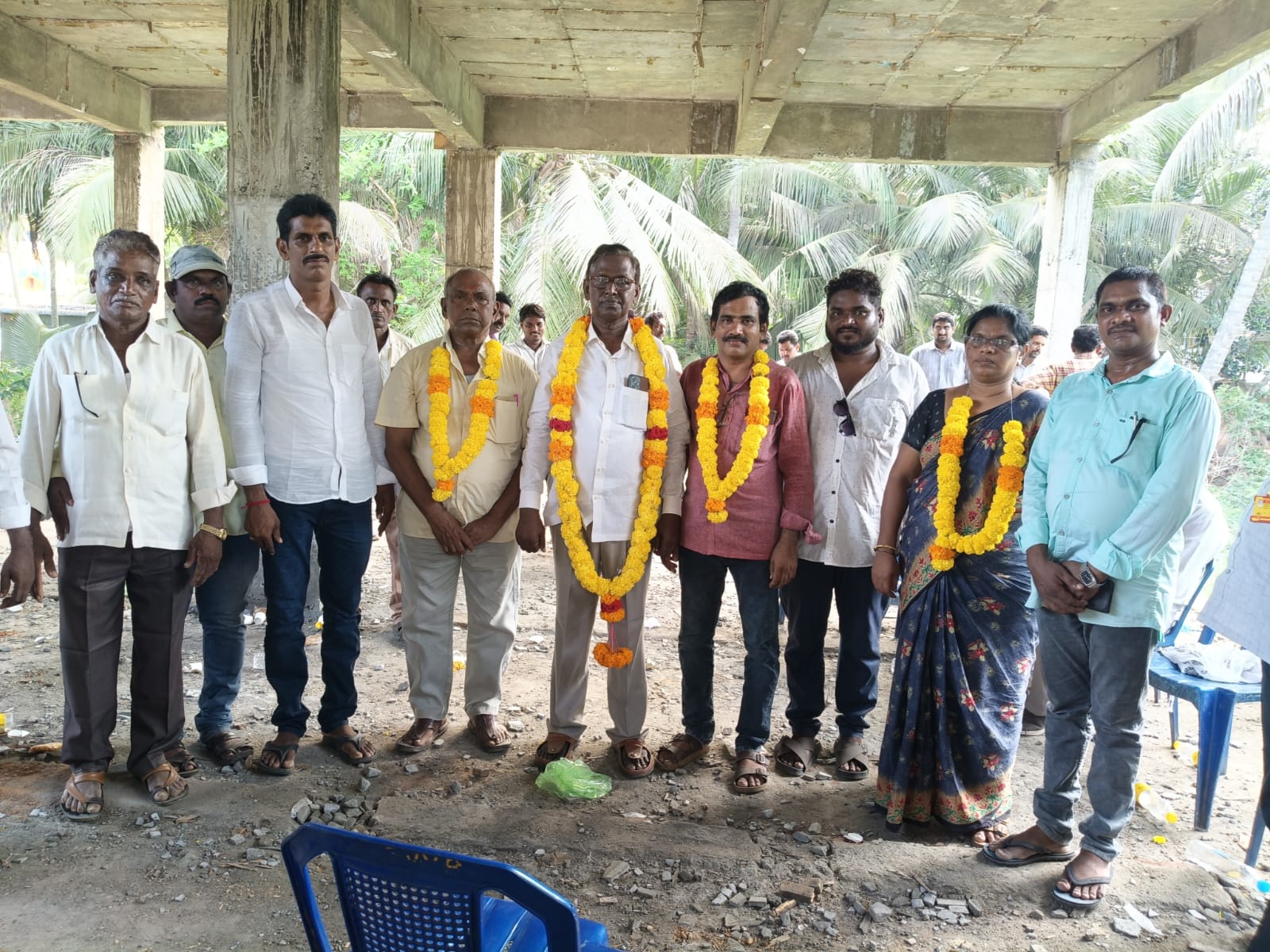 పల్లంకుర్రు గ్రామం, తెలుగుదేశం పార్టీ నూతన గ్రామ కమిటీ ఎన్నిక