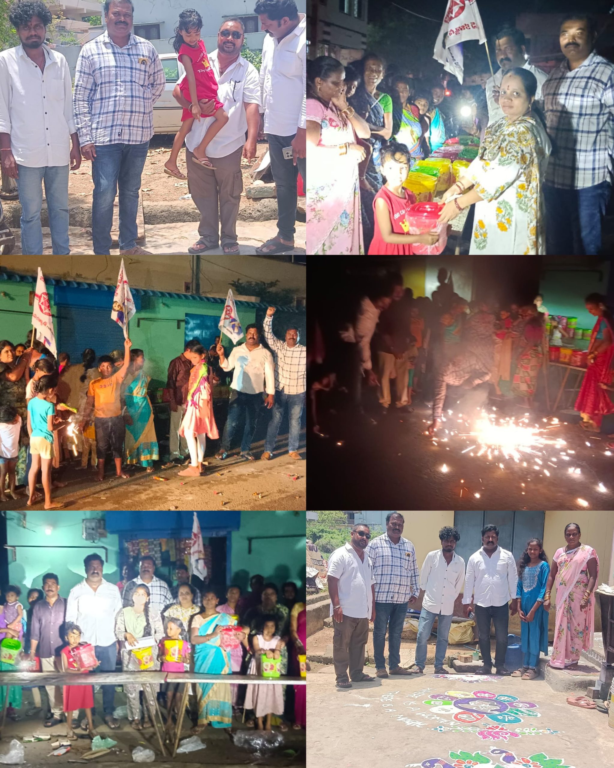 42వ డివిజన్ లో జనసేన పండుగ సంబరాలు