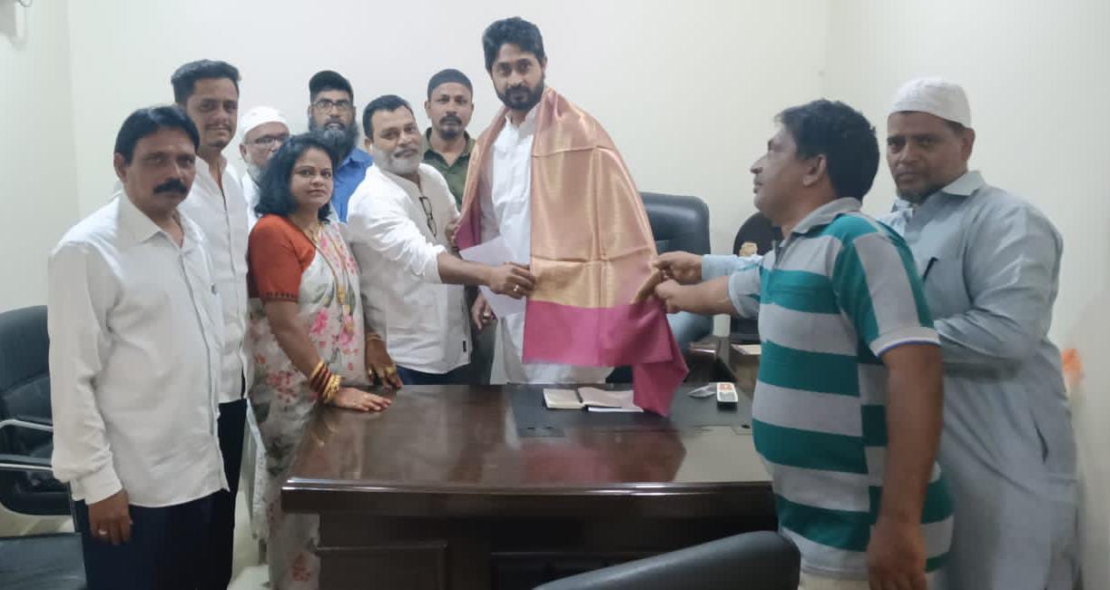 ఎమ్మెల్యే జైవీర్ రెడ్డికి తమ సమస్యలపై వినతిపత్రం అందజేసిన ముస్లిం మైనారిటీ కమిటీ సభ్యులు