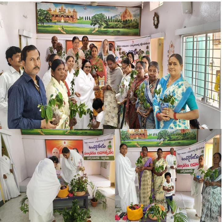 అమ్మ కోసం ఒక మొక్క పర్యావరణ దినోత్సవం బ్రహ్మకుమారిస్ ప్రత్యేక కార్యక్రమం.